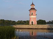 Leuchtturm in Sachsen, dieser beim Jagdschloss Moritzburg